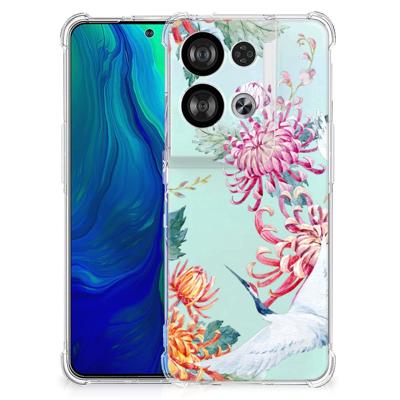 OPPO Reno8 Case Anti-shock Bird Flowers OPPO Reno8 Case Anti-shock Bird Flowers