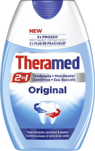 Theramed Original 2in1 Tandpasta + Mondwater