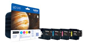 Brother Inktcartridge pakket: Cyaan / Magenta / Geel / Zwart