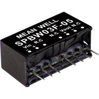 Mean Well SPBW03G-03 DC/DC-convertermodule 700 mA 3 W Aantal uitgangen: 1 x Inhoud 1 stuk(s) - thumbnail