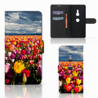 Sony Xperia XZ3 Hoesje Tulpen - thumbnail