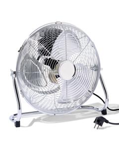 HEMA Vloerventilator Extra Power Chroom Ø35cm