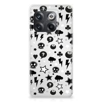 Silicone Back Case OnePlus 10T Silver Punk - thumbnail