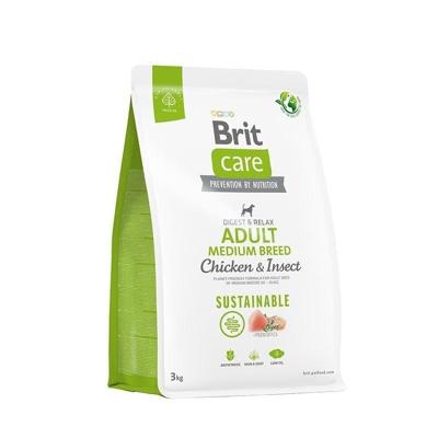Brit Care Brit Care Dog Sustainable Adult Medium Breed 3kg