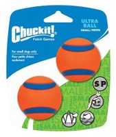 Chuckit ultra bal (SMALL 5X5X5 CM 2 ST) - thumbnail