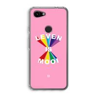 Het Leven Is Mooi: Google Pixel 3a Transparant Hoesje