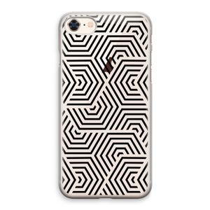 Magic pattern: iPhone 8 Transparant Hoesje