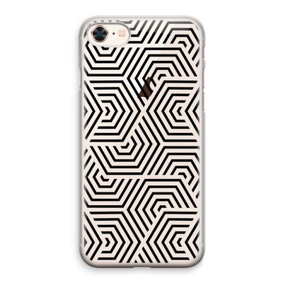 Magic pattern: iPhone 8 Transparant Hoesje