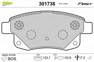 Valeo Remblokset 301738