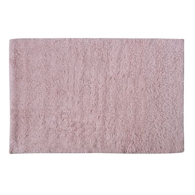 Badkamerkleedje/badmat tapijtje voor op de vloer - lichtroze - 40 x 60 cm