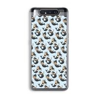 Zeemeermin: Samsung Galaxy A80 Transparant Hoesje