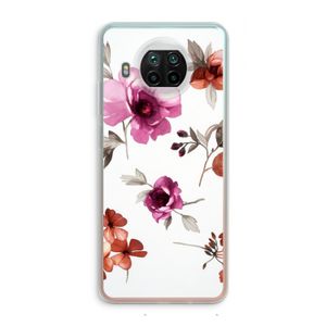 Geschilderde bloemen: Xiaomi Mi 10T Lite 5G Transparant Hoesje