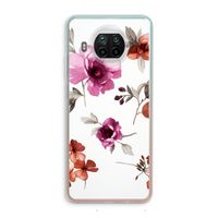 Geschilderde bloemen: Xiaomi Mi 10T Lite 5G Transparant Hoesje