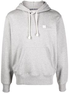 Acne Studios hoodie à détail de patch - Gris