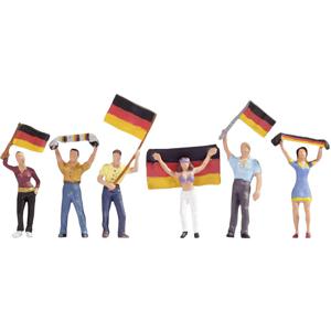 NOCH German Fans schaalmodel onderdeel en -accessoire Figuurtjes