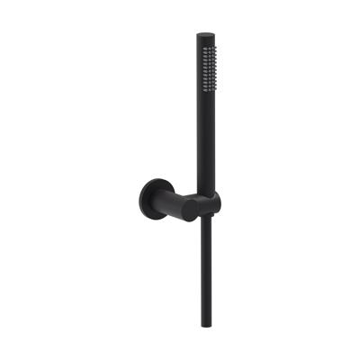 Handdoucheset MAY Staaf Handdouche, Verstelbare Wandsteun en Smooth Doucheslang 125 cm Mat Zwart PED