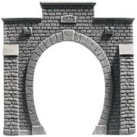 NOCH 58051 PROFI plus H0 Tunnelportaal 1-sporig Hardschuim model, Geverfd