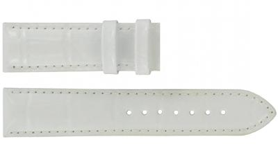 Horlogeband Tissot T41645383A / T41.6.453.83 Leder Wit 19mm