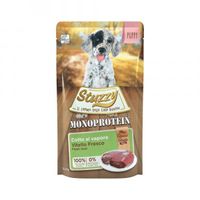 Stuzzy Dog Grain Free Monoprotein kalf nat puppyvoer 150 gr. 4 x (12 x 150 g) - thumbnail