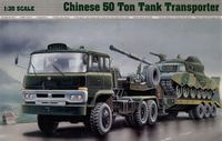 Trumpeter 1/35 Chinese 50 Ton Tank Transporter - thumbnail