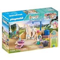 PLAYMOBIL 71354 Wasplaats Isabella en leeuwin - Paarden van de waterval - Vanaf 5 jaar