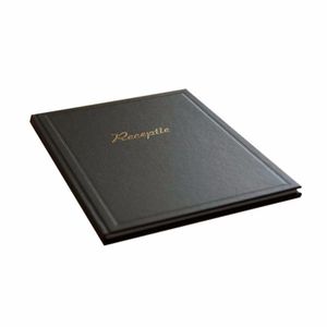 Bruiloft gastenboek zwart   -