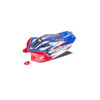 Arrma - Finished Body, TLR Tuned Red/Blue: TYPHON (ARA406164) - thumbnail