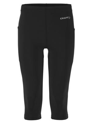 Craft essence 3 fietsbroek driekwart zonder bretels heren black