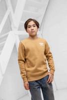 Vingino Basic Crewneck Sweater Kids Bruin - Maat 140 - Kleur: Bruin | Soccerfanshop