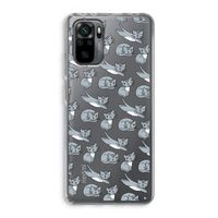 Poezen: Xiaomi Redmi Note 10 Pro Transparant Hoesje
