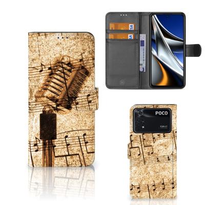 Xiaomi Poco X4 Pro 5G | Telefoonhoesje met foto | Bladmuziek