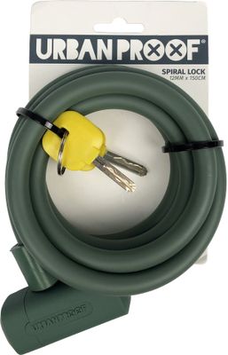 UrbanProof spiraalslot 12mm*150cm mat groen