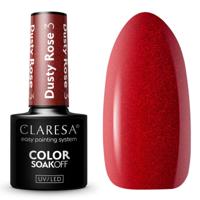Claresa uv/led gellak 5ml dusty rose 3