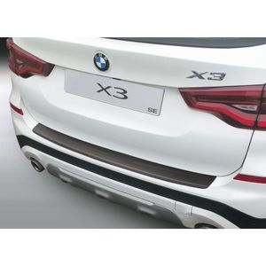 Bumper beschermer passend voor BMW X3 (G01) 10/2017- Zwart GRRBP627