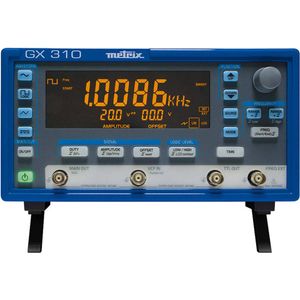 Metrix GX 310-P USB-functiegenerator, Functiegenerator 0.001 Hz - 10 MHz Driehoek, Blok, Sinus