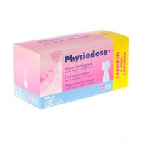 Physiodose Serum Fysio Ud Ster 40x5ml+5 Gratis