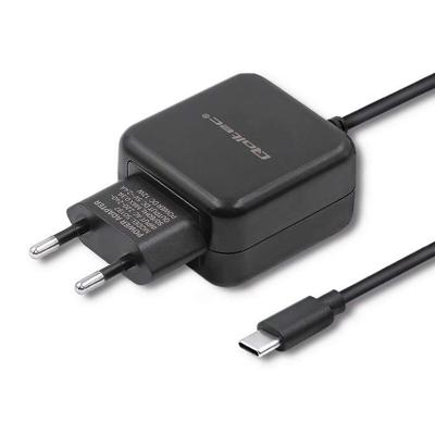 Qoltec 50197 Oplader 12W | 5V | 2.4 | USB type C | Zwart