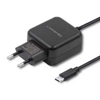 Qoltec 50197 Oplader 12W | 5V | 2.4 | USB type C | Zwart