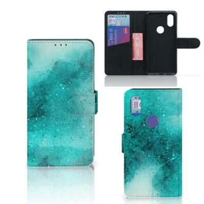 Hoesje Xiaomi Mi Mix 2s Painting Blue