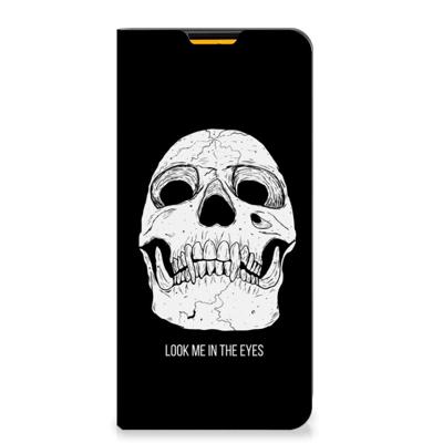 Mobiel BookCase Samsung Galaxy M52 Skull Eyes Mobiel BookCase Samsung Galaxy M52 Skull Eyes