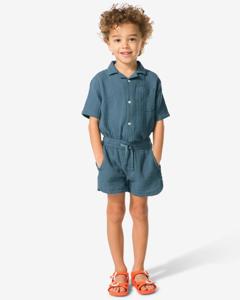 HEMA Kinder Korte Broek Blauw (blauw)