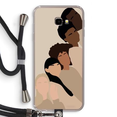 Sweet creatures: Samsung Galaxy J4 Plus Transparant Hoesje met koord