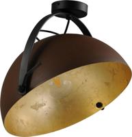 Masterlight Landelijke plafondlampLarino 40 roestbruin met goud - 5198-25-08-B