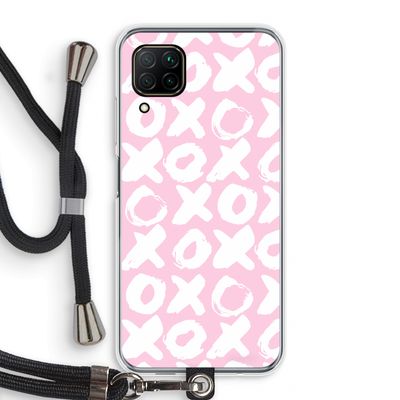 XOXO: Huawei P40 Lite Transparant Hoesje met koord