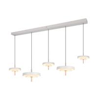 Trio 5-lichts hanglampKeaton wit - 340210576