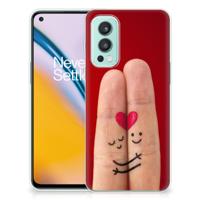 OnePlus Nord 2 5G | Sillicone Back Cover | Liefde - Origineel Romantisch Cadeau