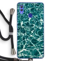 Weerkaatsing water: Honor Note 10 Transparant Hoesje met koord