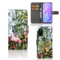 Telefoonhoesje | Met pasjeshouder | voor Samsung Galaxy S20 Jungle Telefoonhoesje | Met pasjeshouder | voor Samsung Galaxy S20 Jungle