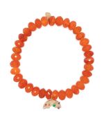 Sydney Evan bracelet en or 14ct à breloque Rainbow