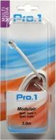 Enzo Pro-1 Modulair 6p4c naar 6p4c wit 3.0 meter 9297020